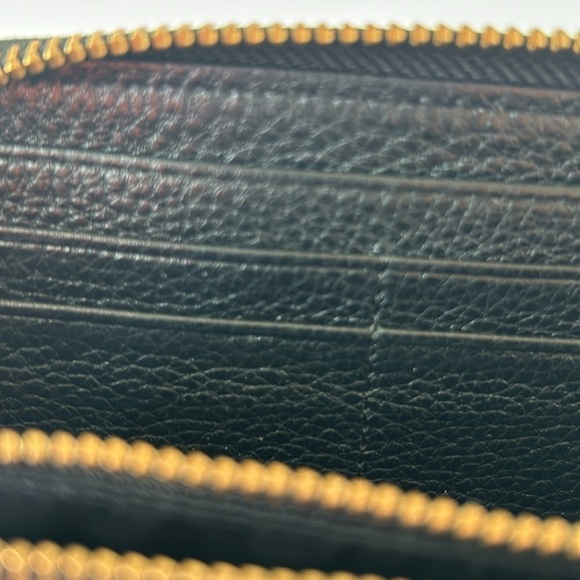 Marc by Marc Jacobs NWOT Black Pebble Leather Large Zippered Wallet - Picture 4 of 5